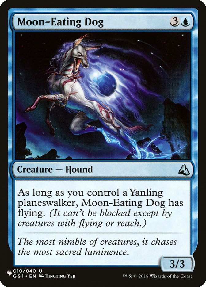 Moon-Eating Dog [The List] | Eastridge Sports Cards & Games