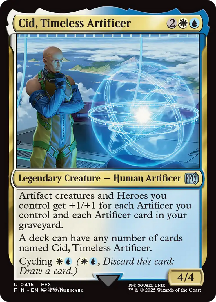 Cid, Timeless Artificer (0415) [FINAL FANTASY] | Eastridge Sports Cards & Games
