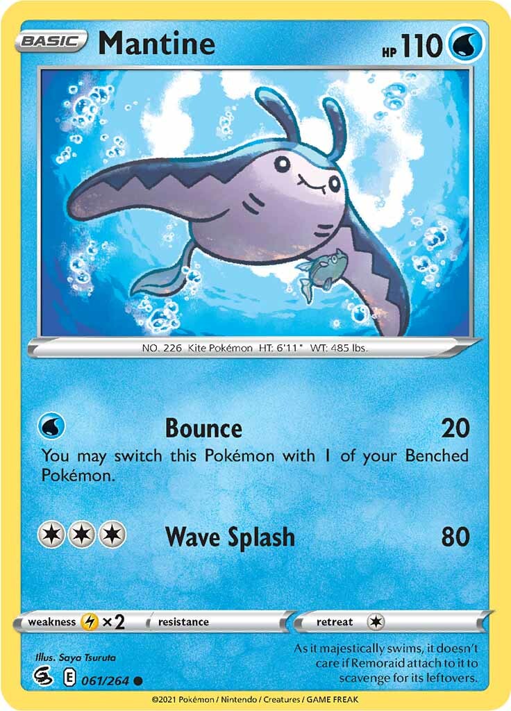 Mantine (061/264) [Sword & Shield: Fusion Strike] | Eastridge Sports Cards & Games