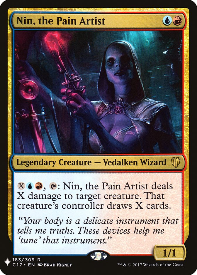 Nin, the Pain Artist [Mystery Booster] | Eastridge Sports Cards & Games