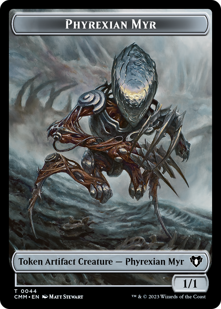Phyrexian Myr Token [Commander Masters Tokens] | Eastridge Sports Cards & Games