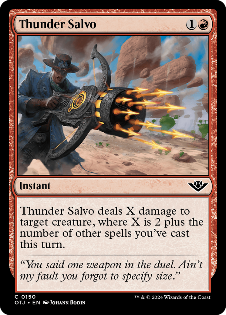 Thunder Salvo [Outlaws of Thunder Junction] | Eastridge Sports Cards & Games