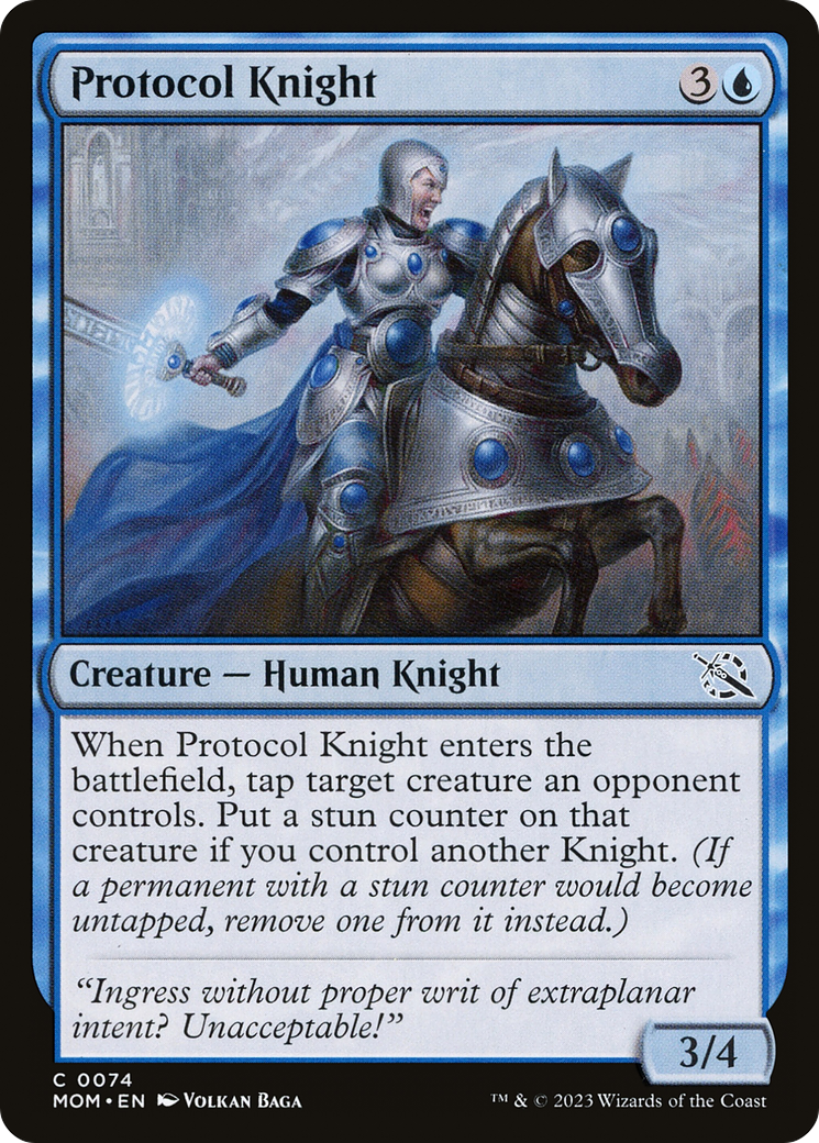 Protocol Knight [March of the Machine] | Eastridge Sports Cards & Games