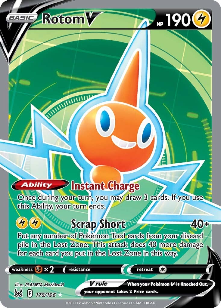 Rotom V (176/196) [Sword & Shield: Lost Origin] | Eastridge Sports Cards & Games