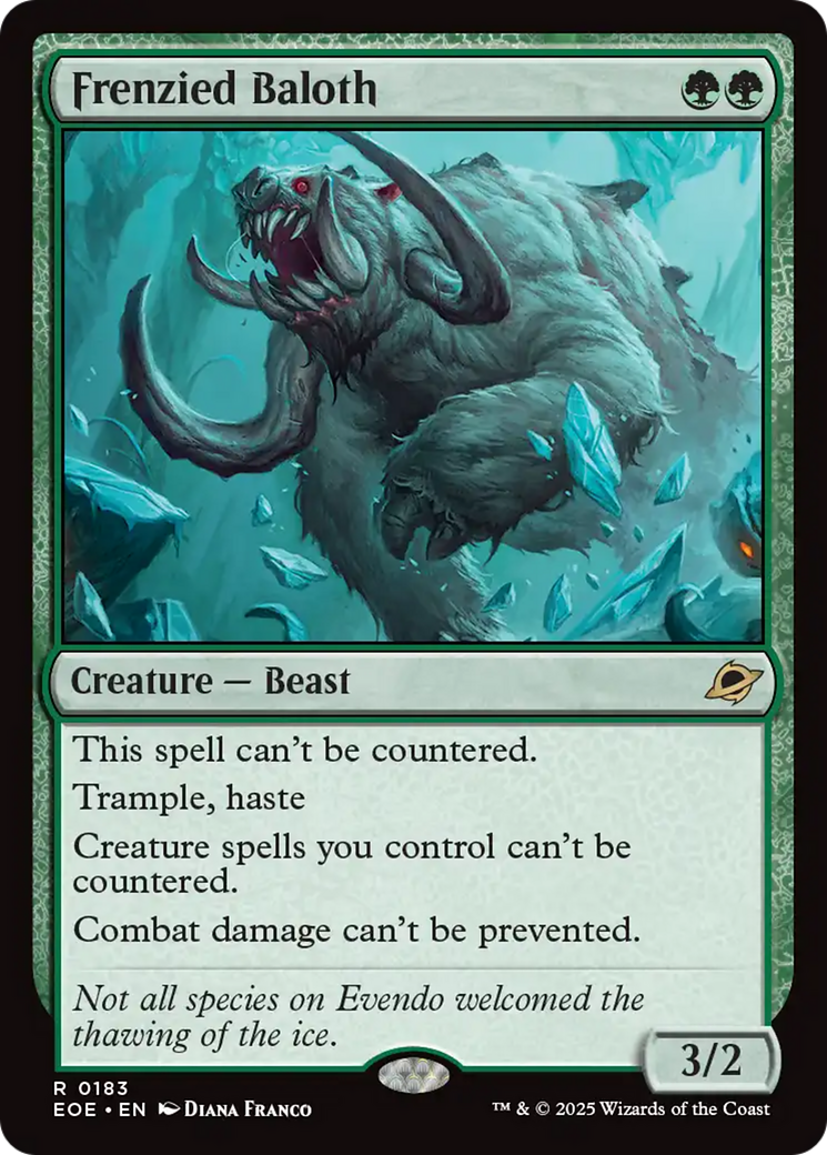Frenzied Baloth [Edge of Eternities] | Eastridge Sports Cards & Games