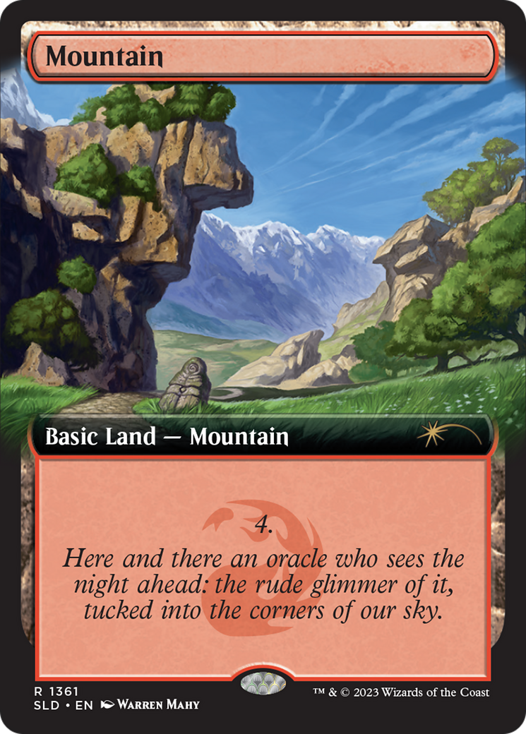 Mountain (1361) [Secret Lair Drop Series] | Eastridge Sports Cards & Games