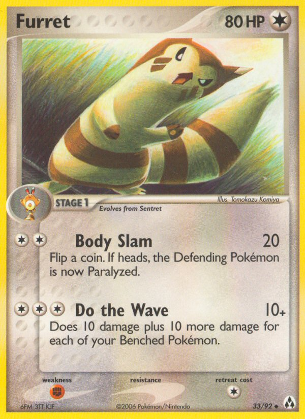 Furret (33/92) [EX: Legend Maker] | Eastridge Sports Cards & Games