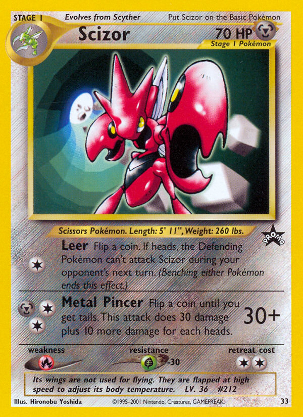 Scizor (33) [Wizards of the Coast: Black Star Promos] | Eastridge Sports Cards & Games