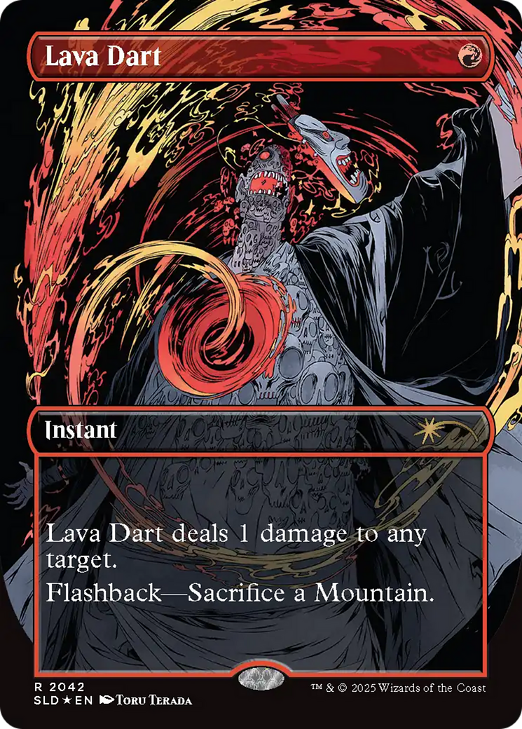 Lava Dart (Raised Foil) [Secret Lair Drop Series] | Eastridge Sports Cards & Games