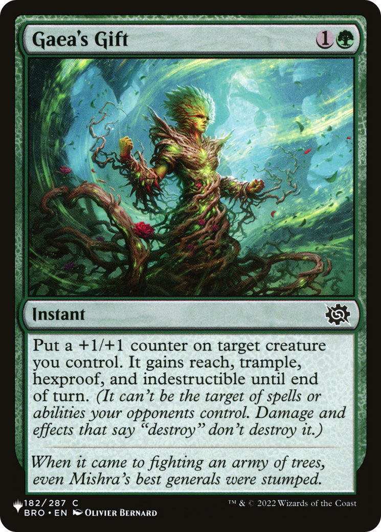 Gaea's Gift [The List] | Eastridge Sports Cards & Games