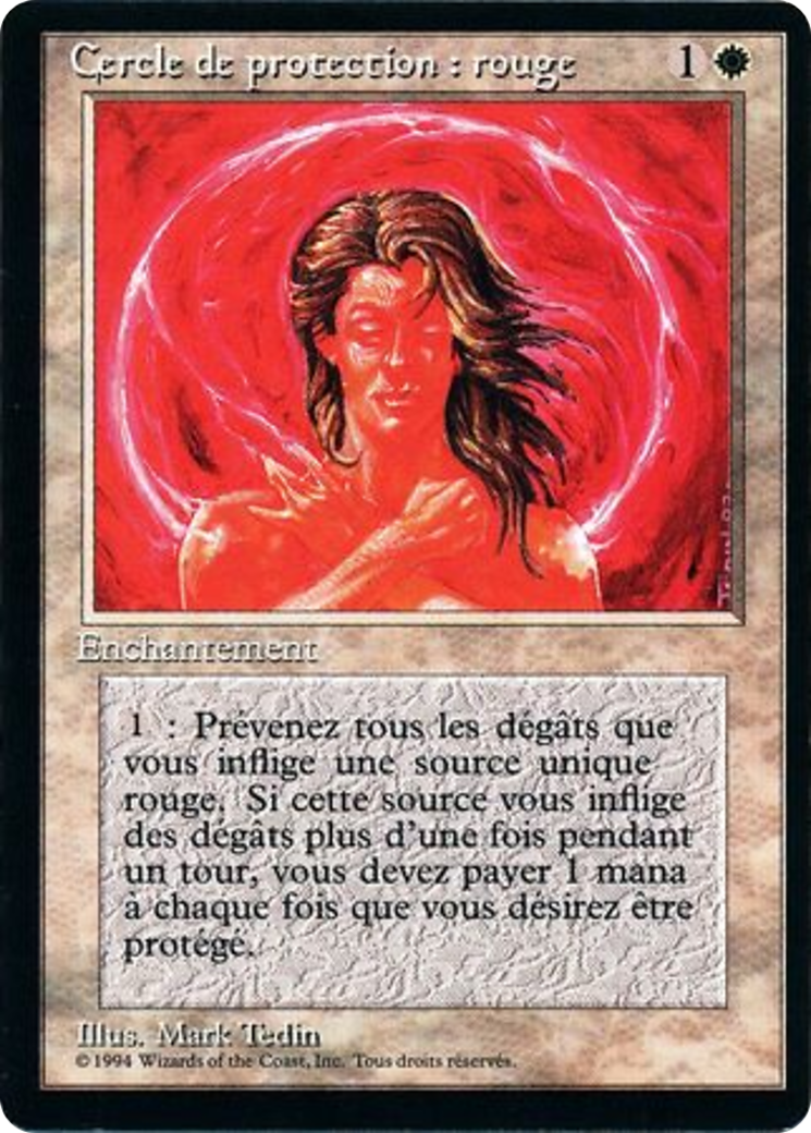 Circle of Protection: Red [Foreign Black Border] | Eastridge Sports Cards & Games