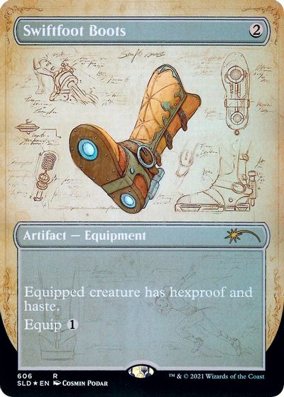 Swiftfoot Boots (Blueprint) [Secret Lair Drop Promos] | Eastridge Sports Cards & Games