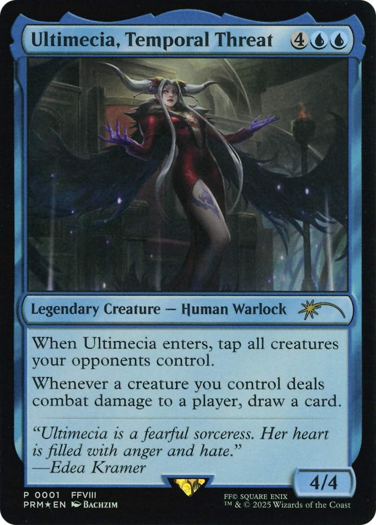 Ultimecia, Temporal Threat (Costco Bundle) [FINAL FANTASY Promos] | Eastridge Sports Cards & Games