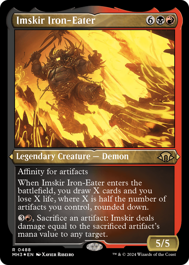 Imskir Iron-Eater (Foil Etched) [Modern Horizons 3] | Eastridge Sports Cards & Games