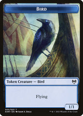 Treasure // Bird Double-Sided Token [Kaldheim Tokens] | Eastridge Sports Cards & Games