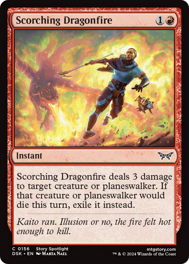 Scorching Dragonfire [Duskmourn: House of Horror] | Eastridge Sports Cards & Games