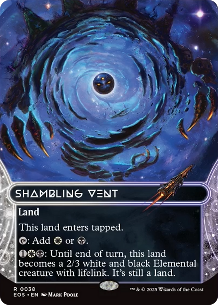 Shambling Vent (0038) (Borderless) [Edge of Eternities: Stellar Sights] | Eastridge Sports Cards & Games