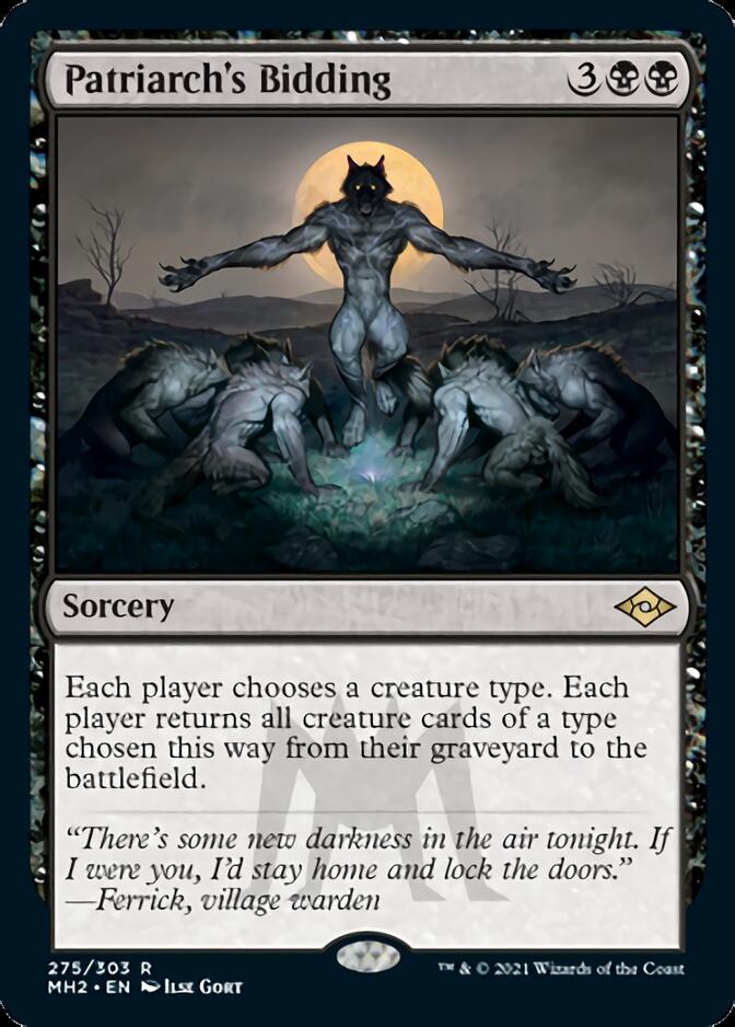 Patriarch's Bidding (Foil Etched) [Modern Horizons 2] | Eastridge Sports Cards & Games