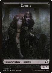 Devil // Zombie Double-Sided Token [Dungeons & Dragons: Adventures in the Forgotten Realms Tokens] | Eastridge Sports Cards & Games