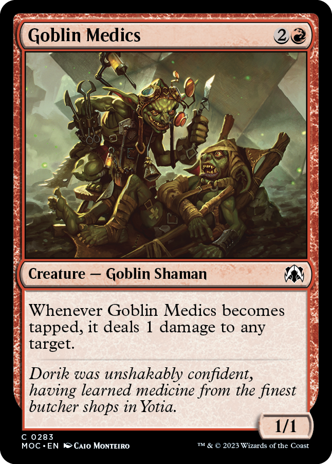 Goblin Medics [March of the Machine Commander] | Eastridge Sports Cards & Games