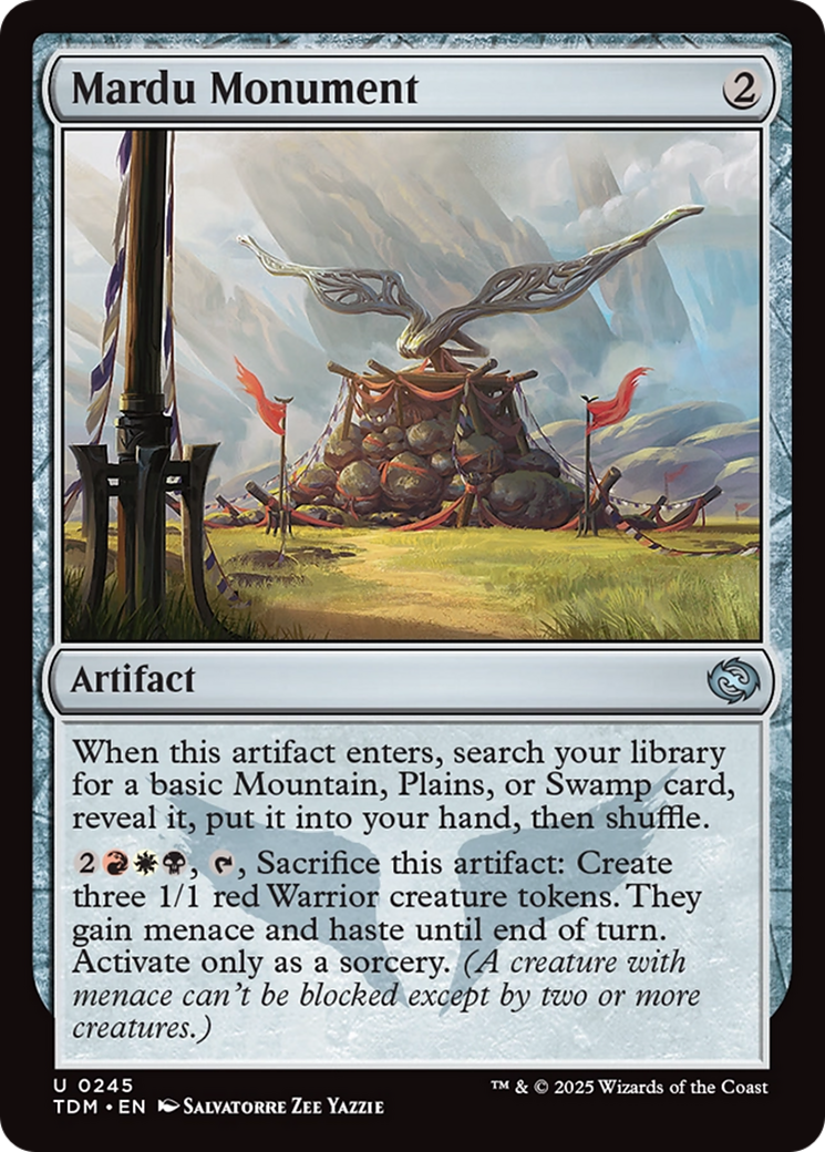Mardu Monument [Tarkir: Dragonstorm] | Eastridge Sports Cards & Games