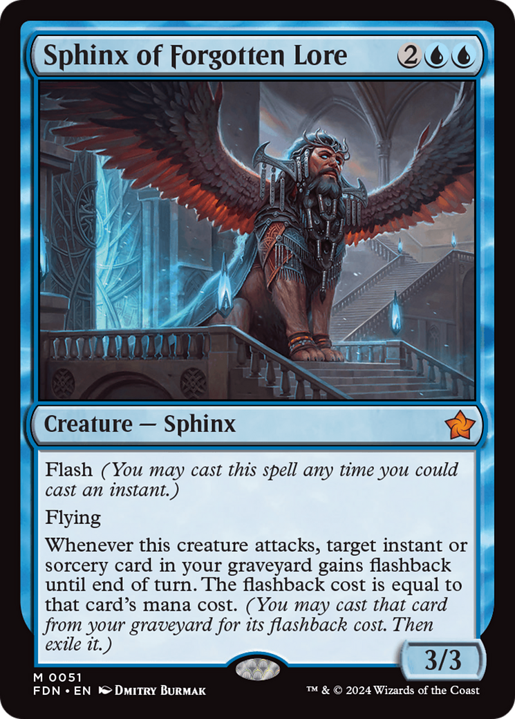 Sphinx of Forgotten Lore [Foundations] | Eastridge Sports Cards & Games