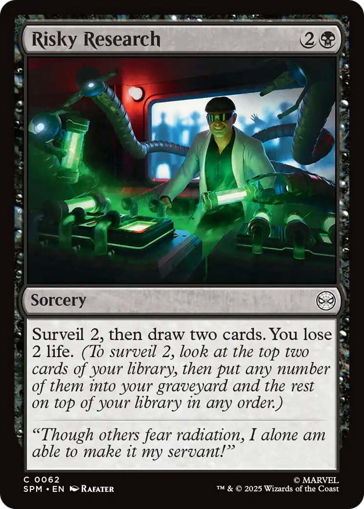 Risky Research [Marvel's Spider-Man] | Eastridge Sports Cards & Games