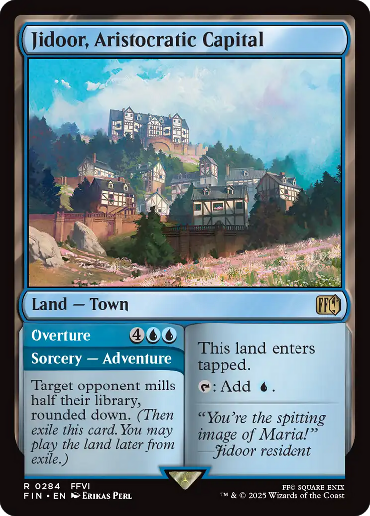 Jidoor, Aristocratic Capital // Overture [FINAL FANTASY] | Eastridge Sports Cards & Games