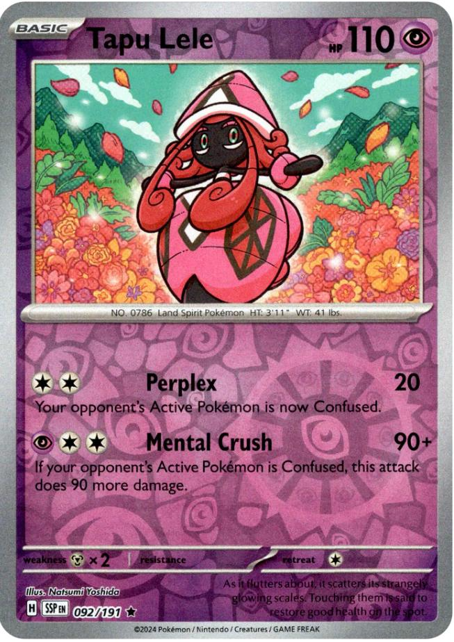 Tapu Lele (092/191) [Scarlet & Violet: Surging Sparks] | Eastridge Sports Cards & Games