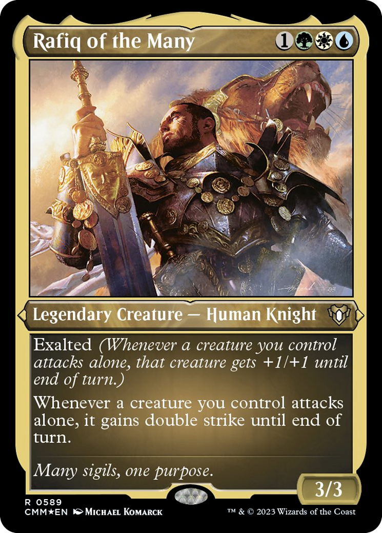 Rafiq of the Many (Foil Etched) [Commander Masters] | Eastridge Sports Cards & Games