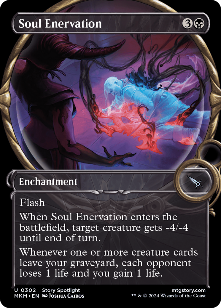 Soul Enervation (Showcase) [Murders at Karlov Manor] | Eastridge Sports Cards & Games