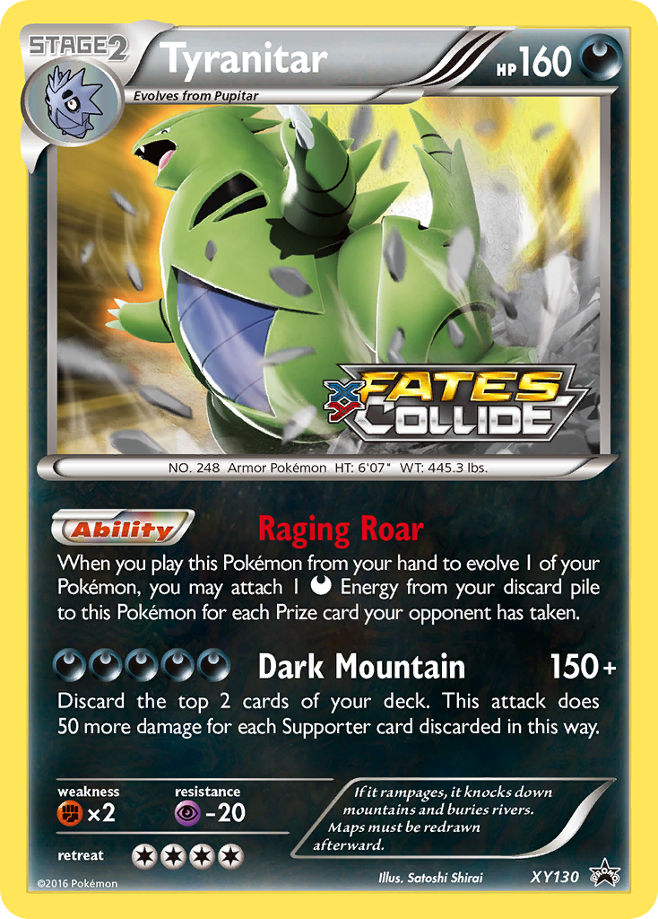 Tyranitar (XY130) [XY: Black Star Promos] | Eastridge Sports Cards & Games