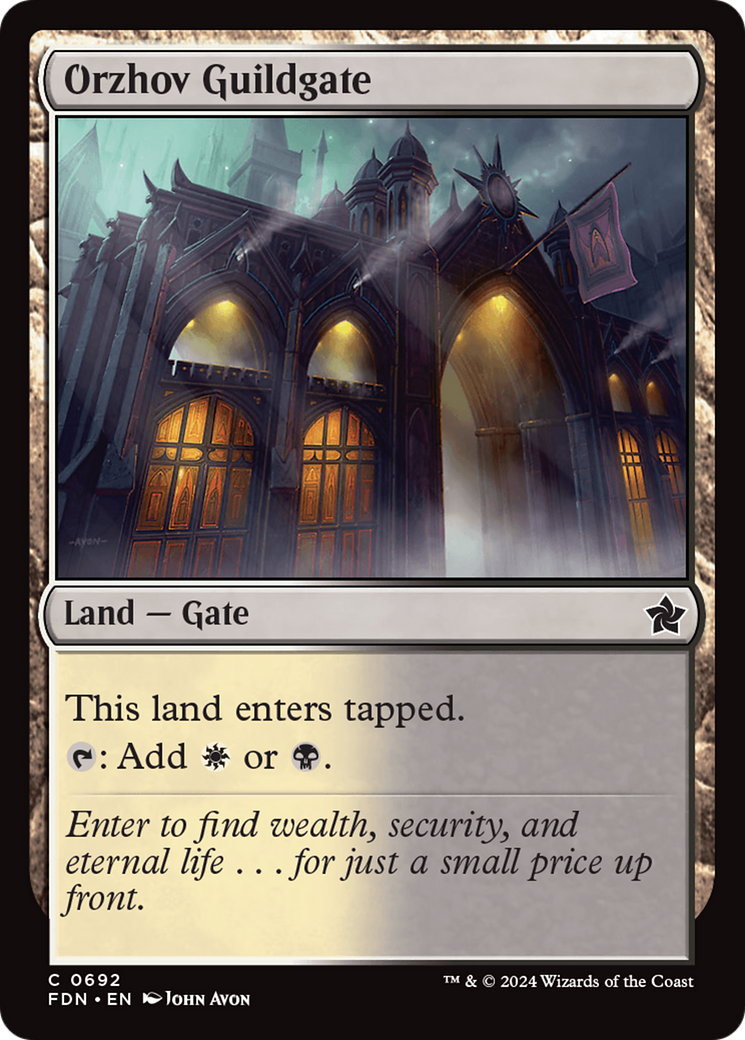 Orzhov Guildgate [Foundations] | Eastridge Sports Cards & Games