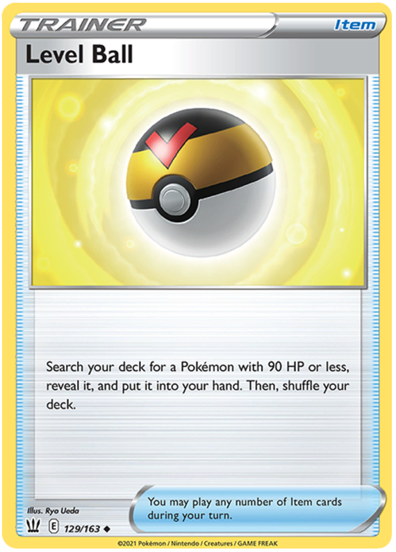 Level Ball (129/163) [Sword & Shield: Battle Styles] | Eastridge Sports Cards & Games