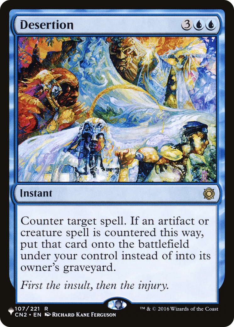 Desertion [The List] | Eastridge Sports Cards & Games