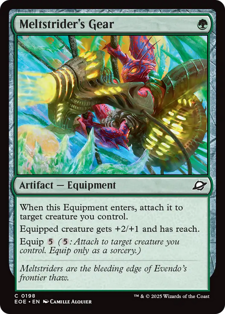 Meltstrider's Gear [Edge of Eternities] | Eastridge Sports Cards & Games