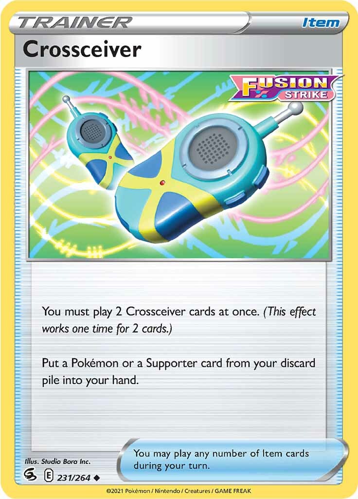 Crossceiver (231/264) [Sword & Shield: Fusion Strike] | Eastridge Sports Cards & Games