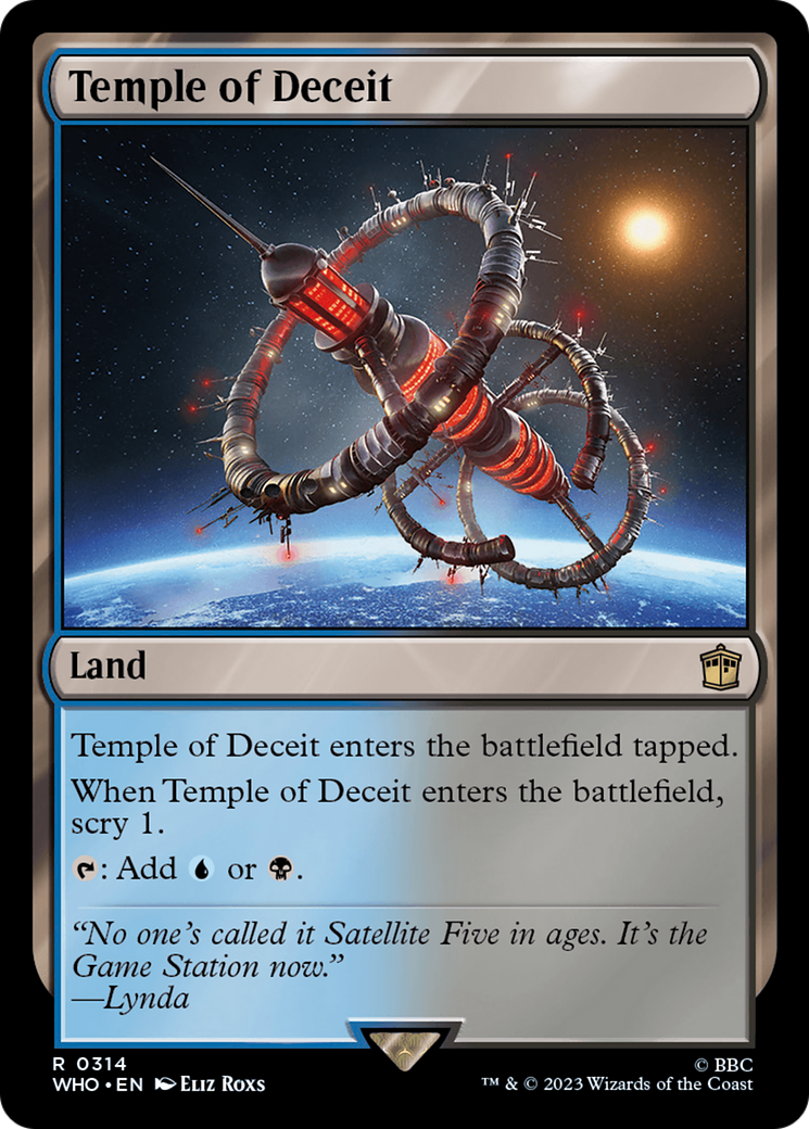 Temple of Deceit [Doctor Who] | Eastridge Sports Cards & Games