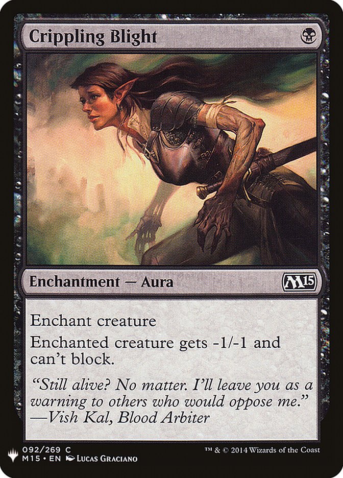 Crippling Blight [Mystery Booster] | Eastridge Sports Cards & Games