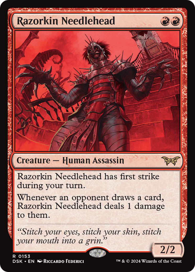 Razorkin Needlehead [Duskmourn: House of Horror] | Eastridge Sports Cards & Games