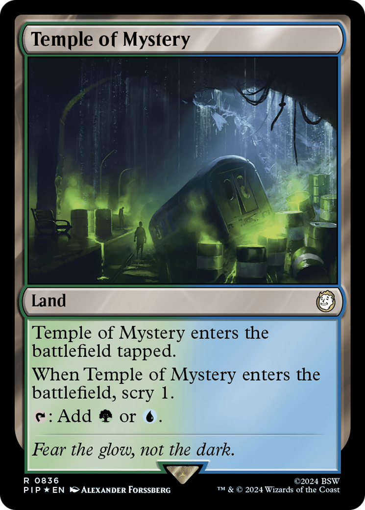 Temple of Mystery (Surge Foil) [Fallout] | Eastridge Sports Cards & Games