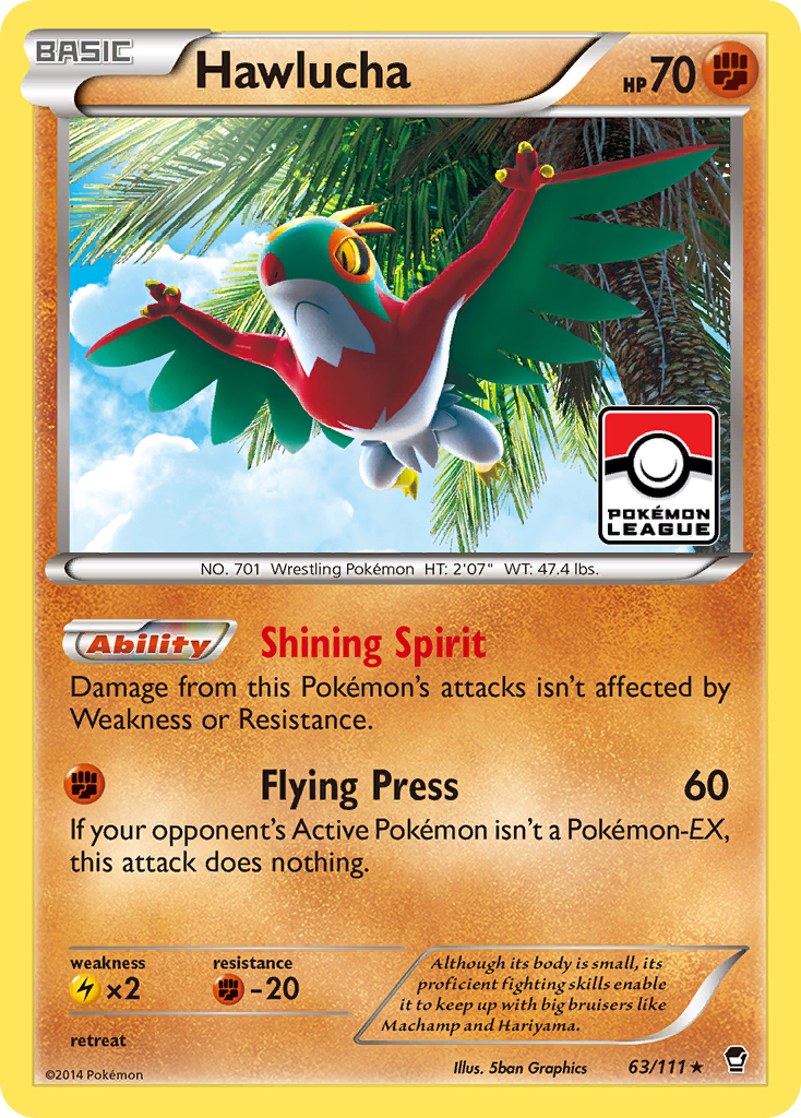 Hawlucha (63/111) [XY: Furious Fists] | Eastridge Sports Cards & Games