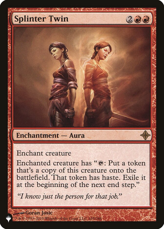 Splinter Twin [The List] | Eastridge Sports Cards & Games