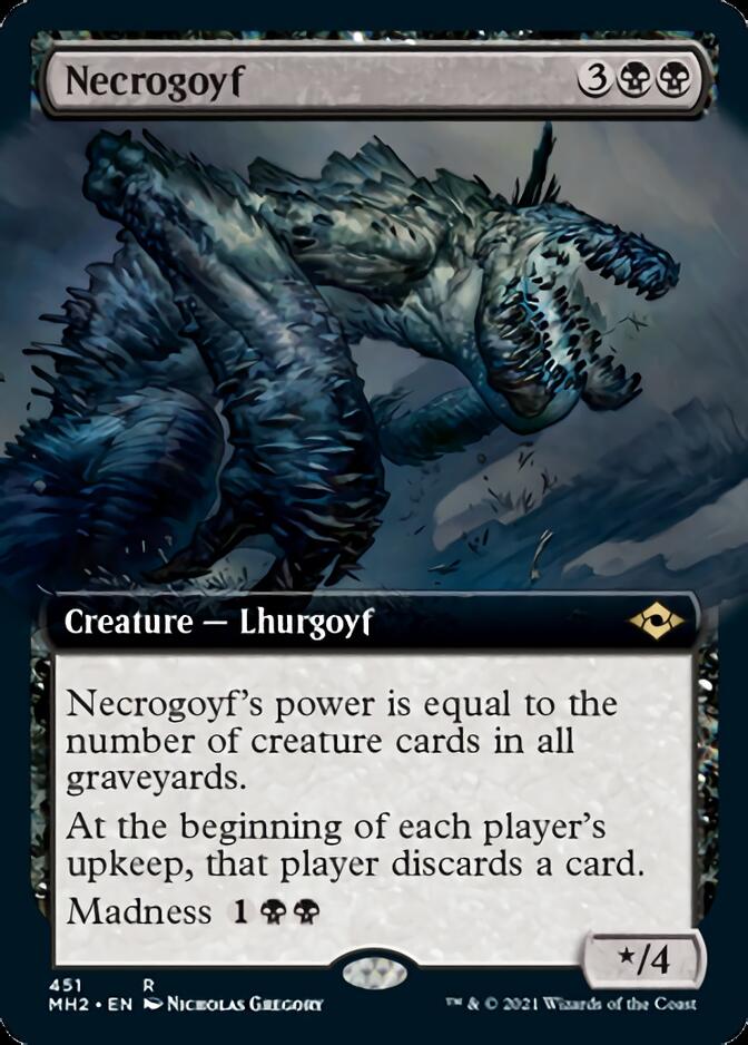 Necrogoyf (Extended Art) [Modern Horizons 2] | Eastridge Sports Cards & Games