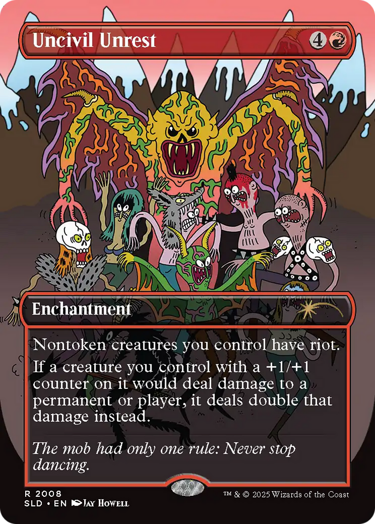 Uncivil Unrest (Rainbow Foil) [Secret Lair Drop Series] | Eastridge Sports Cards & Games