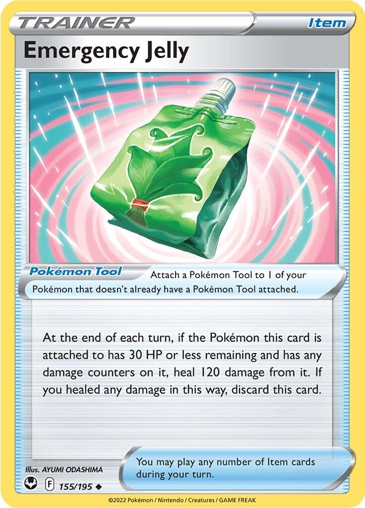 Emergency Jelly (155/195) [Sword & Shield: Silver Tempest] | Eastridge Sports Cards & Games
