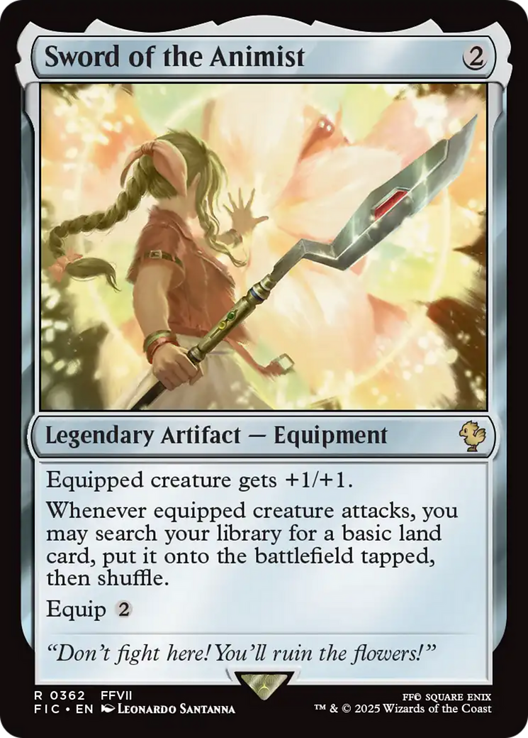 Sword of the Animist [FINAL FANTASY Commander] | Eastridge Sports Cards & Games