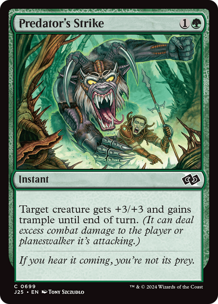 Predator's Strike [Foundations Jumpstart] | Eastridge Sports Cards & Games