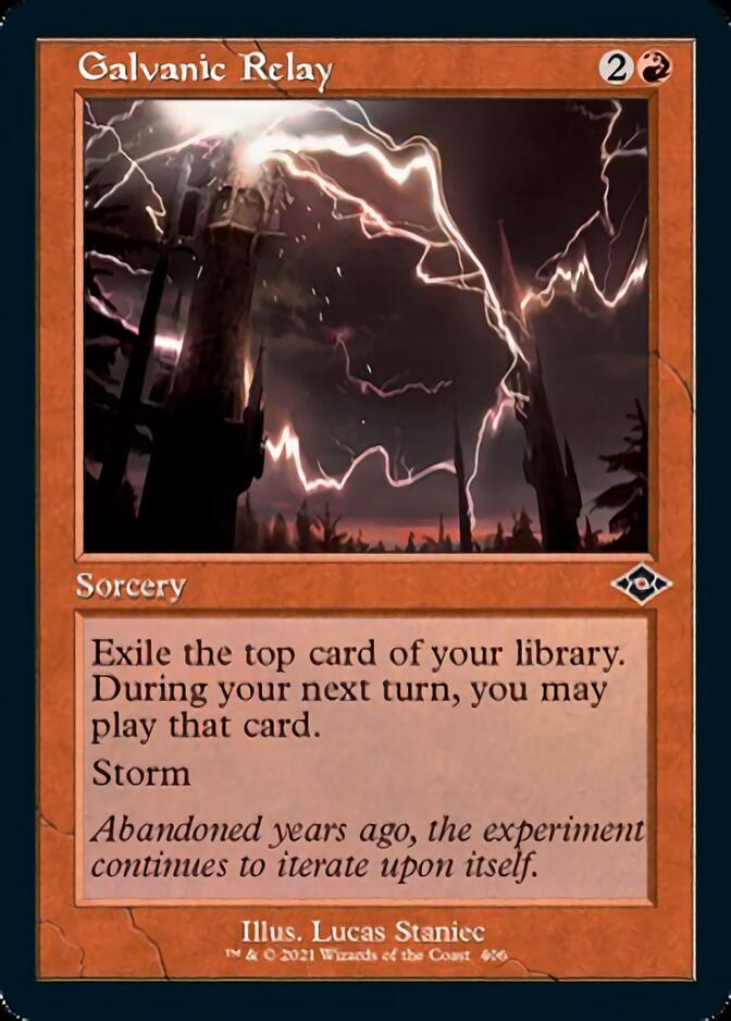 Galvanic Relay (Retro Foil Etched) [Modern Horizons 2] | Eastridge Sports Cards & Games