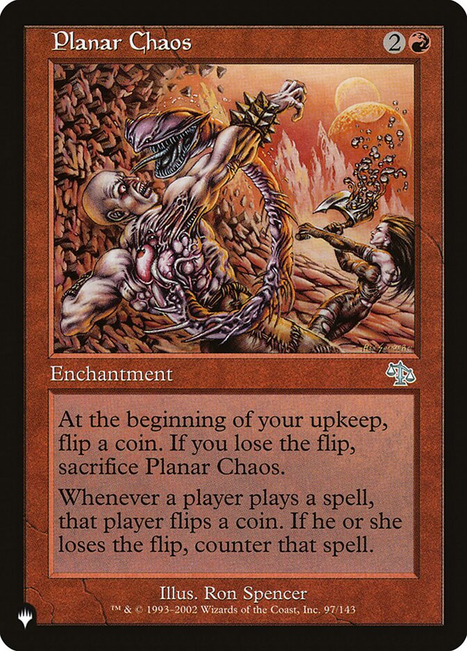 Planar Chaos [Secret Lair: Heads I Win, Tails You Lose] | Eastridge Sports Cards & Games